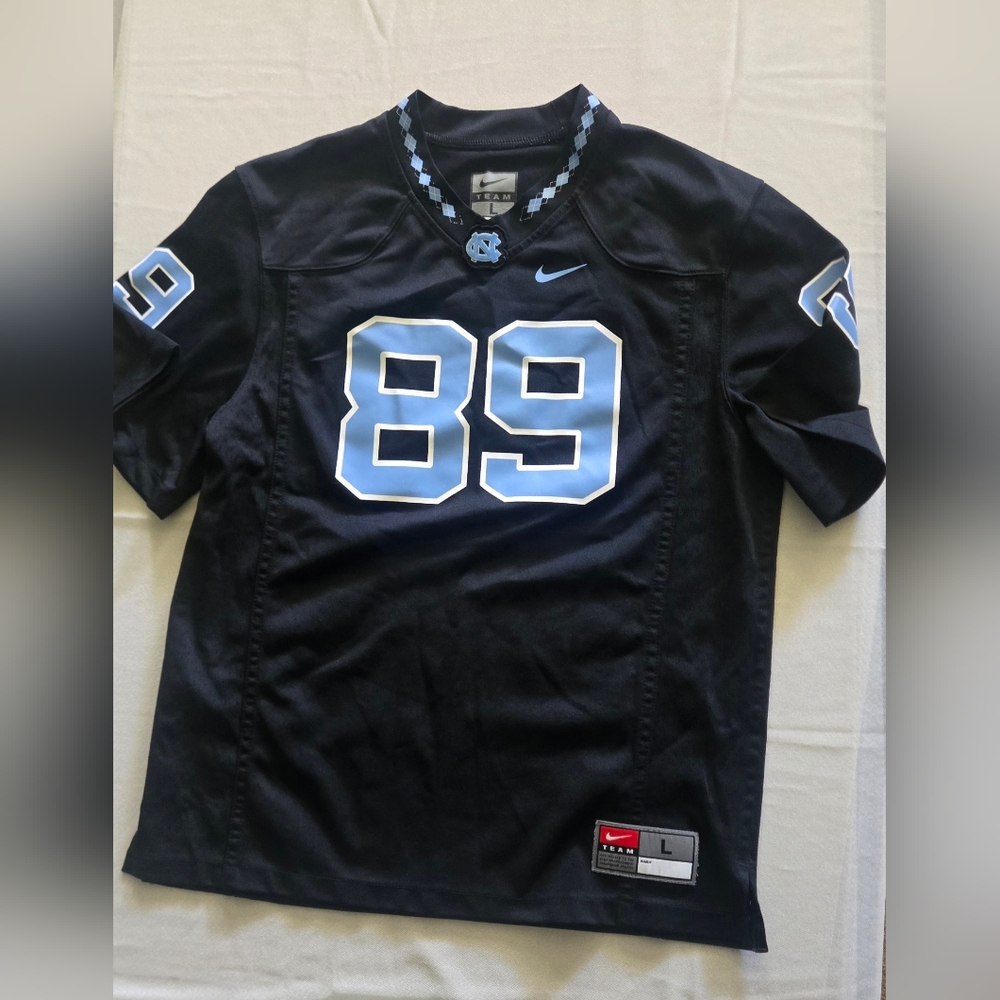 Nike UNC Tarheels Black and Blue Athletic Jerseys